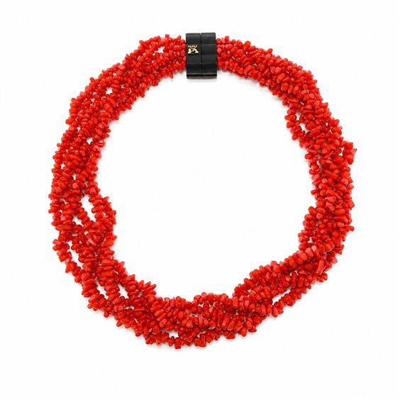 Collar Rajola Mujer in Piedras semipreciosas Corallo 54-159-10C1 - 54-159-10C1